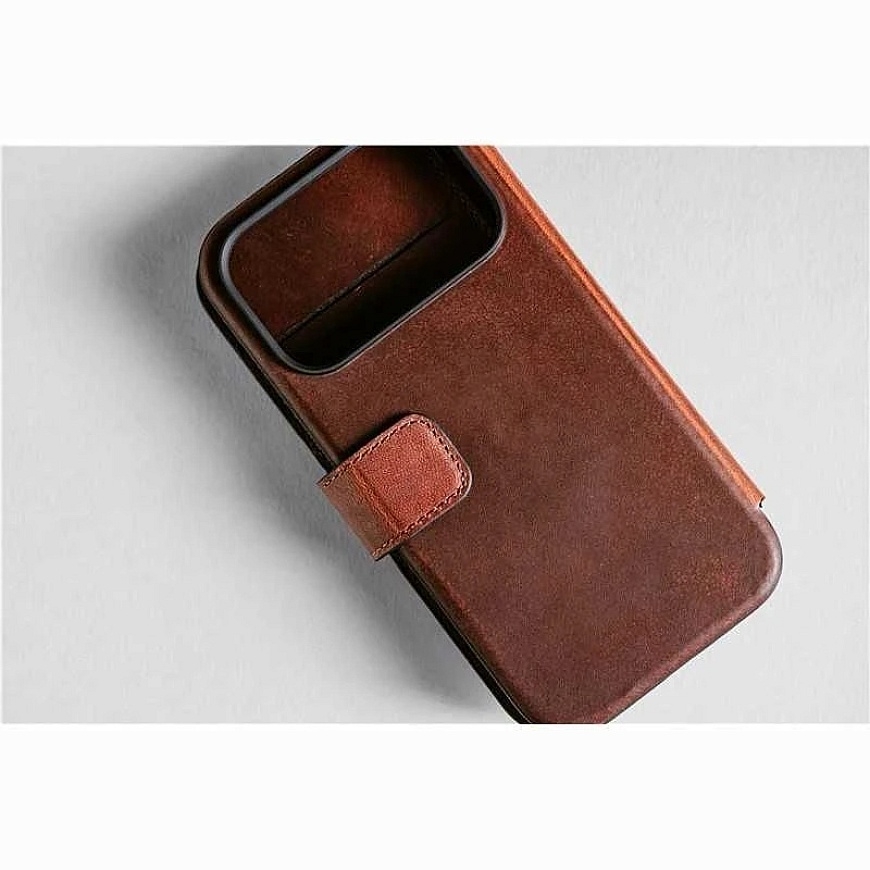Чехол Nomad Modern Leather Folio, Olde Dublin (Horween) - iPhone 17 Pro – 2