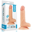„Lovetoy“ storo siurbimo puodelio dildo 18 cm „Lovetoy“ storo siurbimo puodelio dildo 18 cm