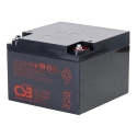Lead acid battery 12V 26Ah Pb AGM VRLA CSB Lead acid battery 12V 26Ah Pb AGM VRLA CSB