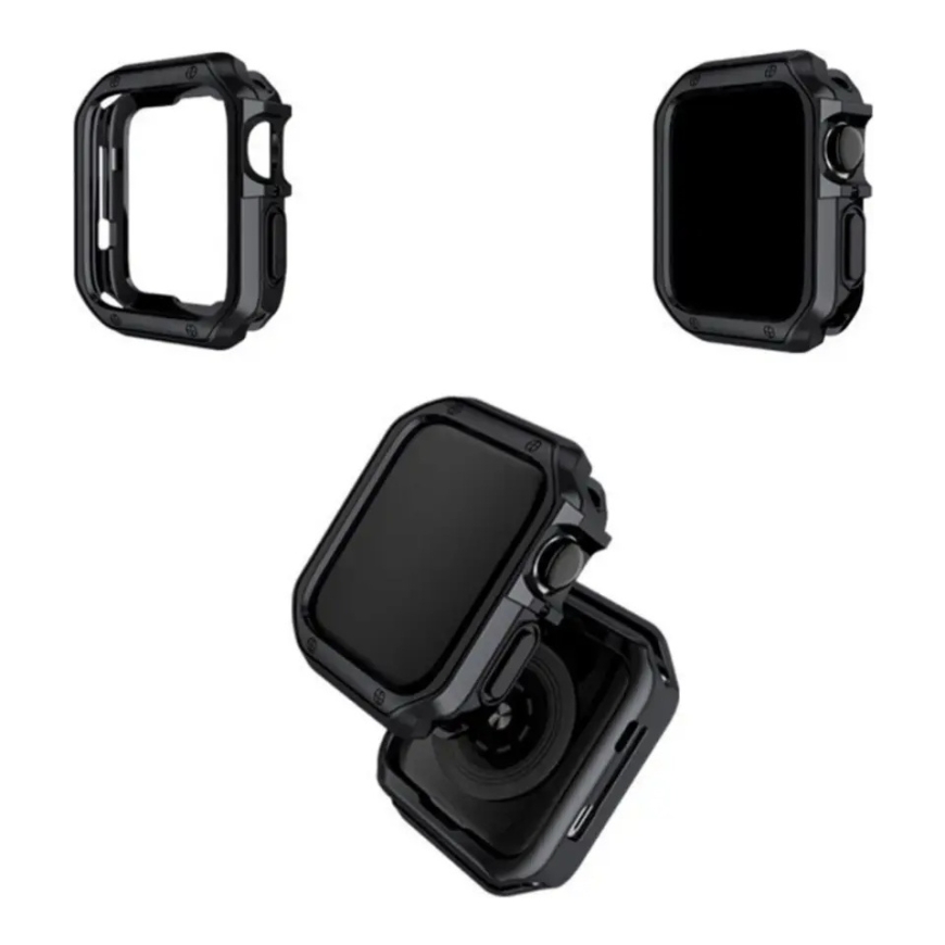 Soft Strong išmaniojo laikrodžio dėklas Apple Watch Series 10 (42 mm) | juodas – 3