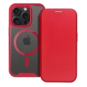 SMART MAG чехол-книжка с поддержкой MagSafe для телефона iPhone 15 Pro Max красный SMART MAG чехол-книжка с поддержкой MagSafe для телефона iPhone 15 Pro Max красный