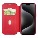 SMART MAG book type phone case with MagSafe support for iPhone 15 Pro Max red SMART MAG book type phone case with MagSafe support for iPhone 15 Pro Max red