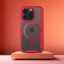SMART MAG knyginio tipo telefono dėklas su MagSafe palaikymu iPhone 15 Pro Max raudonas SMART MAG knyginio tipo telefono dėklas su MagSafe palaikymu iPhone 15 Pro Max raudonas