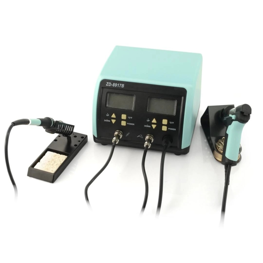 Oem Soldering Station ZD-8917B 180W - 2 Soldering Irons – 2
