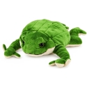 Lean Toys Плюшевая лягушка с утяжеленными бусинами, зеленая и кремовая, 26 × 16 × 8 см Lean Toys Плюшевая лягушка с утяжеленными бусинами, зеленая и кремовая, 26 × 16 × 8 см