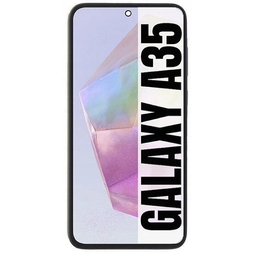 Oem REWA LCD ekraan SAMSUNG A35 OLED must koos raami – 5