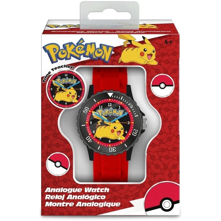 Viedpulkstenis Kids Licensing Kids Euroswan Analogais pulkstenis Pokemon POK4540