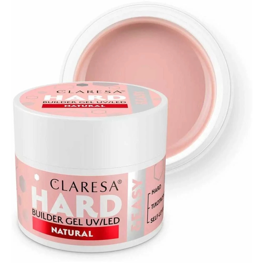 Activeshop Kietas modeliavimo gelis Claresa Hard&Easy Natural, 12 g – 5