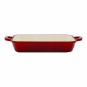 Sourcing Enamelled Cast Iron Cooking Dish, 2 l, Red Sourcing Enamelled Cast Iron Cooking Dish, 2 l, Red