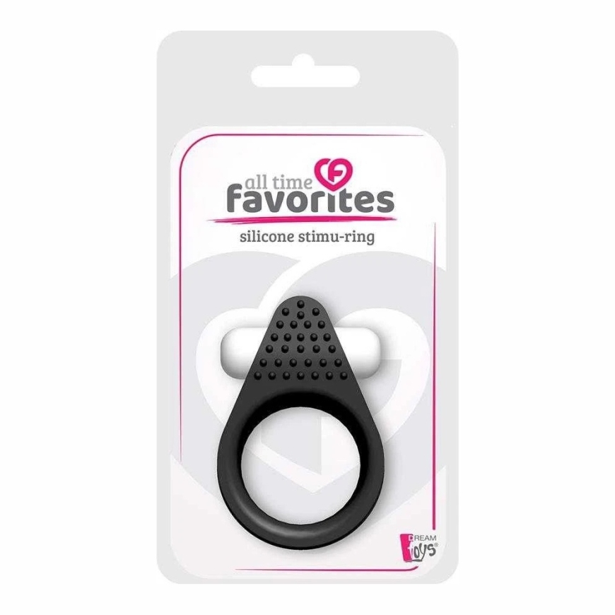 Dream Toys VISU LAIKU IEKĀRTO SILIKONA STIMULATORI-GREDZENS Melns – 2