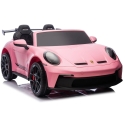 Lean Cars Bērnu elektriskais auto Porsche GT3, rozā, 24 V
