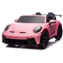 Lean Cars Детский электромобиль Porsche GT3, розовый, 24 В Lean Cars Детский электромобиль Porsche GT3, розовый, 24 В