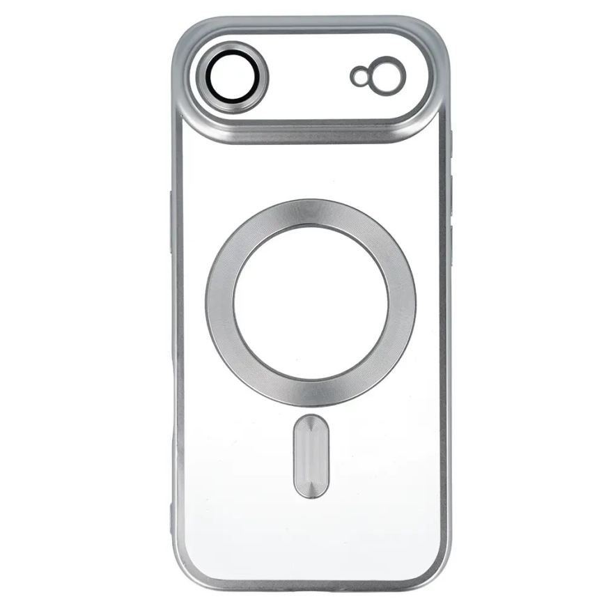 Metallic maciņš ar MagSafe atbalstu telefonam iPhone 17 Air sudraba krāsā – 2