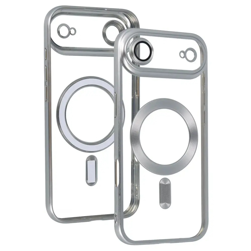 Metallinen puhelinkotelo MagSafe-tuesta iPhone 17 Air hopea – 4