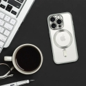 Metallinen puhelinkotelo MagSafe-tuesta iPhone 17 Air hopea Metallinen puhelinkotelo MagSafe-tuesta iPhone 17 Air hopea