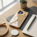 Aurora-puhelintuki MagSafe-tuen kanssa iPhone 17 Pro Maxille, oranssi Aurora-puhelintuki MagSafe-tuen kanssa iPhone 17 Pro Maxille, oranssi