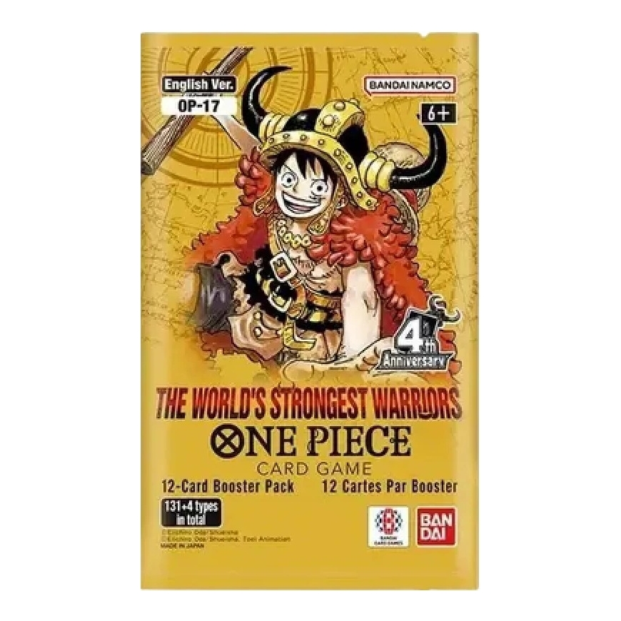 Bandai Tcg One Piece Kaardimäng Maailma Kõige Tugevam Sõdalane Booster (OP-17) – 2