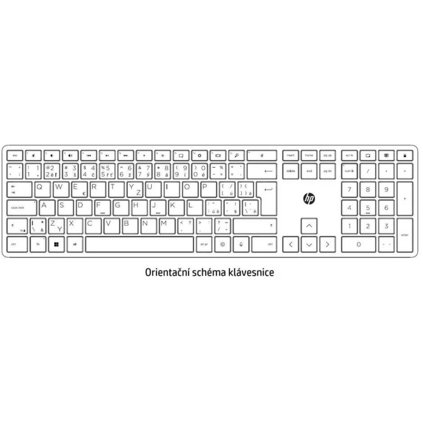 Hewlett Packard (HP) 580K Multi-Device Keyboard Palm Rest – 3