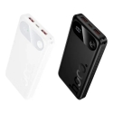 Hoco J154 Power Bank | 10,000 mAh | 22,5W | PD, QC | USB-A, USB-C | valkoinen Hoco J154 Power Bank | 10,000 mAh | 22,5W | PD, QC | USB-A, USB-C | valkoinen