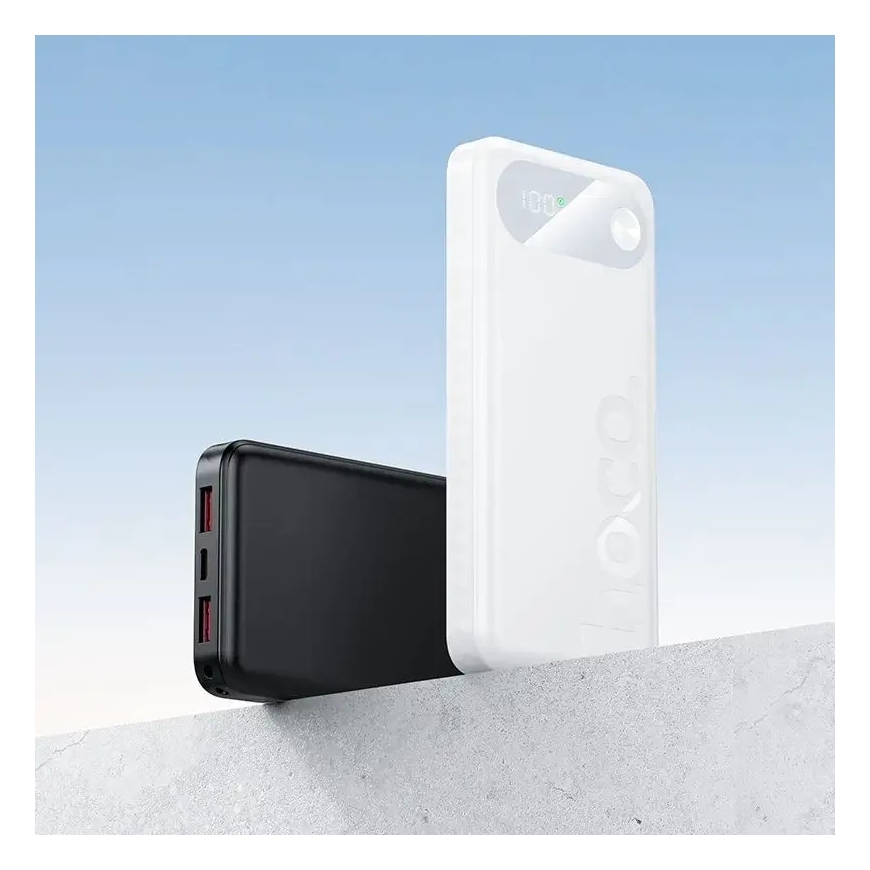 Внешний аккумулятор (powerbank) Hoco J154 | 10 000 мА·ч | 22.5 Вт | PD, QC | USB-A, USB-C | белый – 4