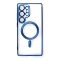 Electroplated чехол с поддержкой MagSafe для телефона iPhone 16e синий Electroplated чехол с поддержкой MagSafe для телефона iPhone 16e синий