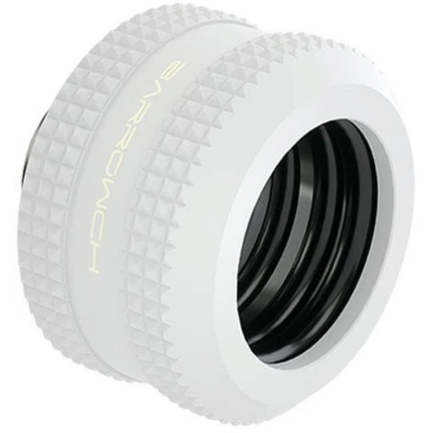 Barrow Hardtube connector 14 mm, G1/4 inch connector - white – 3