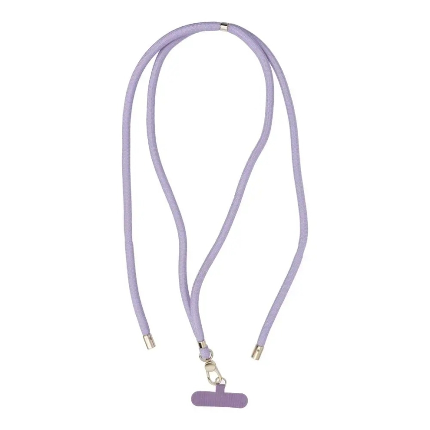 SWING (8mm) Telefono kakla siksna, Telefono piekaras ar regulējamu garumu / auklas garums 165cm (max 82.5cm cilpā) / uz pleca o