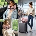 TECH-PROTECT COMFORTREST KELIONIŲ KAKLO PAGALVĖ ROŽINĖ