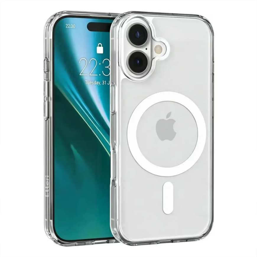 Etteri Ultimate Mag dėklas iPhone 16 6,1" permatomas