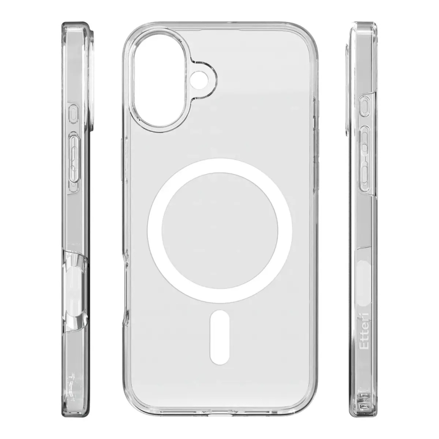 Etteri Ultimate Mag case for iPhone 16 6,1" transparent – 2
