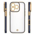 Silky Gold telefoni ümbris iPhone 17 Air sinine Silky Gold telefoni ümbris iPhone 17 Air sinine