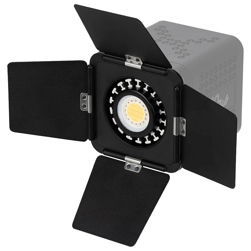 Valaistusmuokkaaja - Newell Tara 40 RGB LED talliovet + Fresnel-linssi setti - musta – 2