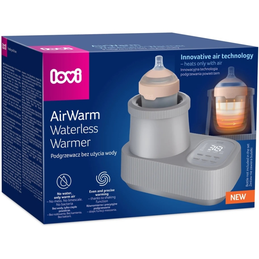 LOVI veden käyttämätön lämmittin AirWarm, 12/222