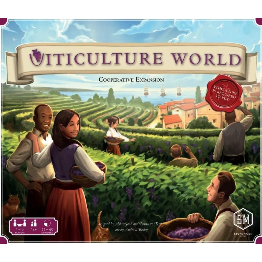 Stonemaier Games Viticulture World: Kooperatīvā Paplašinājums