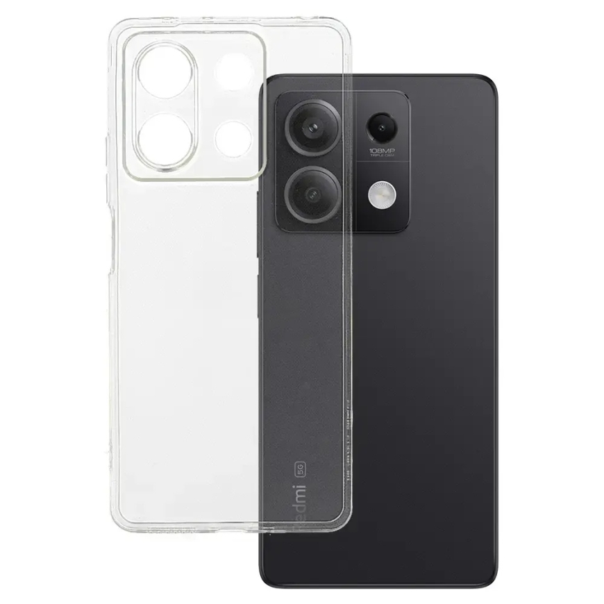 Ultra caurspīdīgs 1mm apvalks Xiaomi Redmi Note 13 5G caurspīdīgs