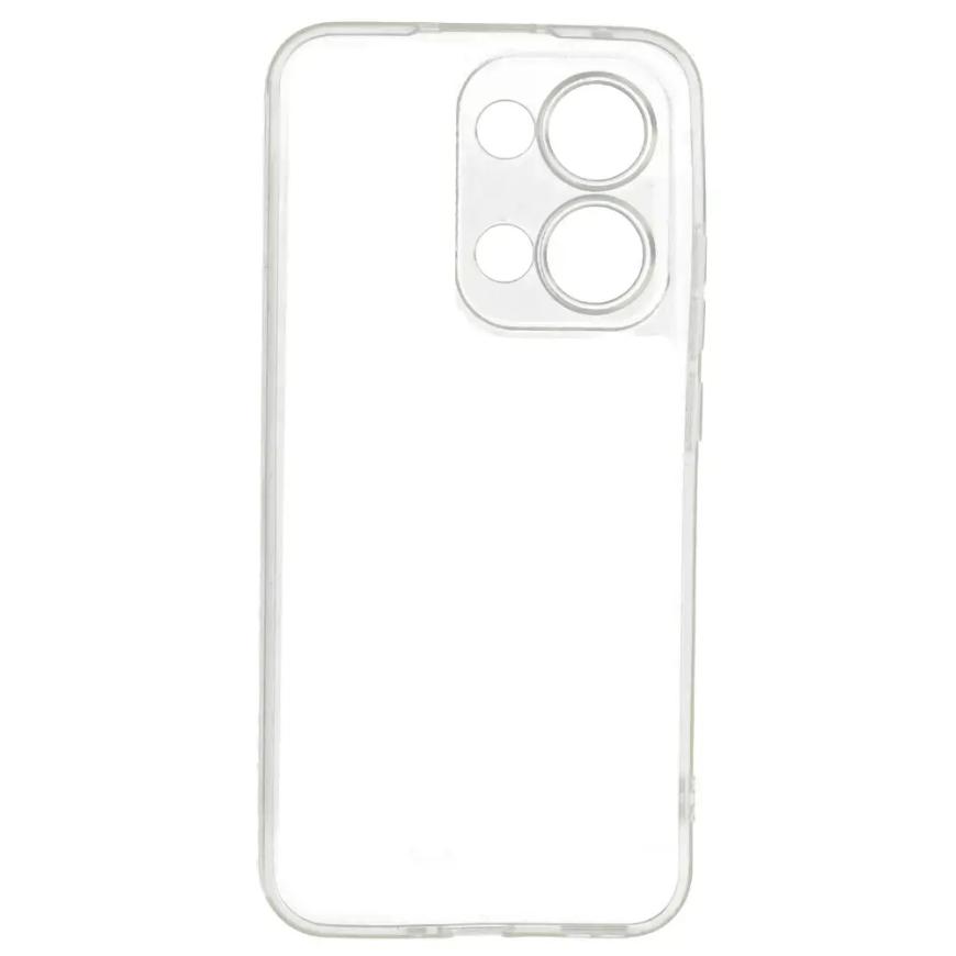 Ультра прозрачный чехол 1мм для Xiaomi Redmi Note 13 5G прозрачный – 3