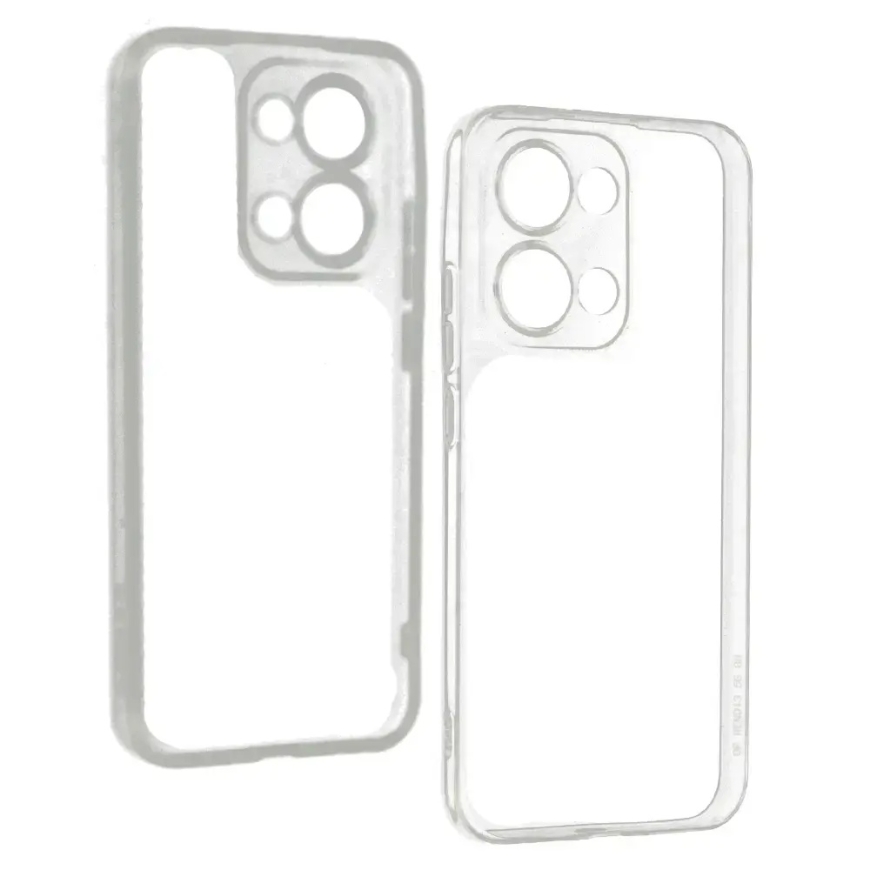Ultra aiškus 1mm dėklas Xiaomi Redmi Note 13 5G skaidrus – 4