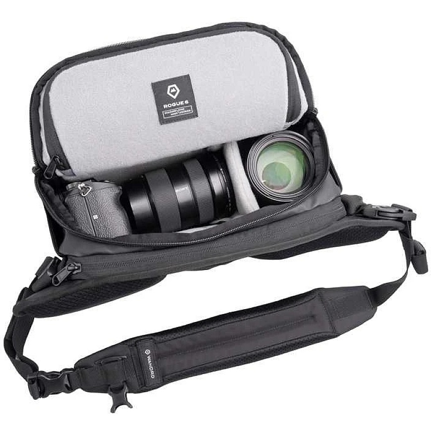 Kameralaukkku - WANDRD ROGUE Sling 6L Laukku, Punainen – 2