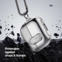DUX DUCIS SECI - kaitseümbris Samsung Galaxy Buds 3/ Buds 3 Pro jaoks, läbipaistev DUX DUCIS SECI - kaitseümbris Samsung Galaxy Buds 3/ Buds 3 Pro jaoks, läbipaistev