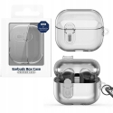 DUX DUCIS SECI - kaitseümbris Samsung Galaxy Buds 3/ Buds 3 Pro jaoks, läbipaistev DUX DUCIS SECI - kaitseümbris Samsung Galaxy Buds 3/ Buds 3 Pro jaoks, läbipaistev