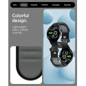 Spigen Nano Pop Band, musta seesamiseemne - Google Pixel Watch 5/4/3 45mm