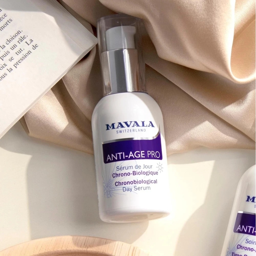 Mavala Anti-Age Pro противовозрастная сыворотка для лица на день, 30 мл – 3