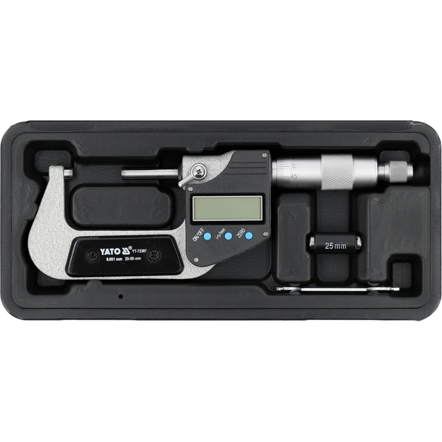 Yato DIGITAL EXTERNAL MICROMETER 25-50MM – 4