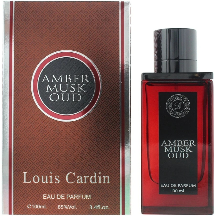 Louis Cardin Amber Musc Oud EDP parfumuotas vanduo unisex, 100 ml – 2