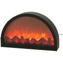 Kotistailaussarja Koristeellinen takka liekkiefektillä, USB-virralla, 41 x 10 x 25 cm