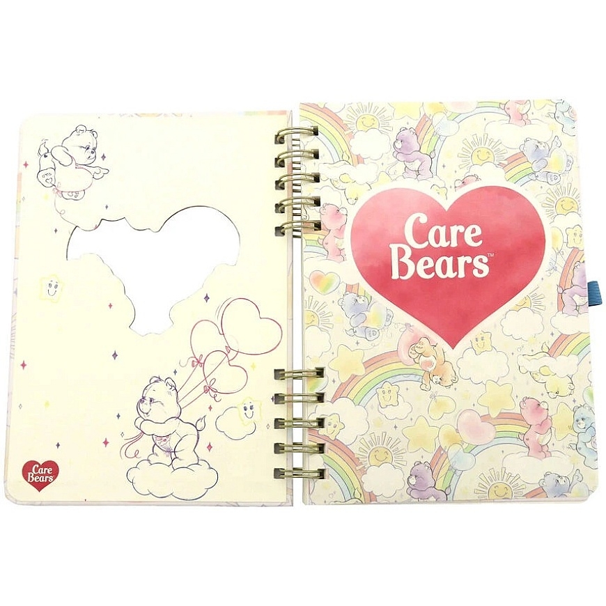 Cyp Brands Care Bears A5 muistikirja + kynä ja tarroja – 2