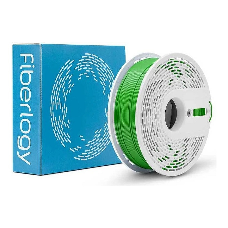 3D plastikas Fiberlogy Easy PET-G 1.75mm 0.85kg – Žalias – 2