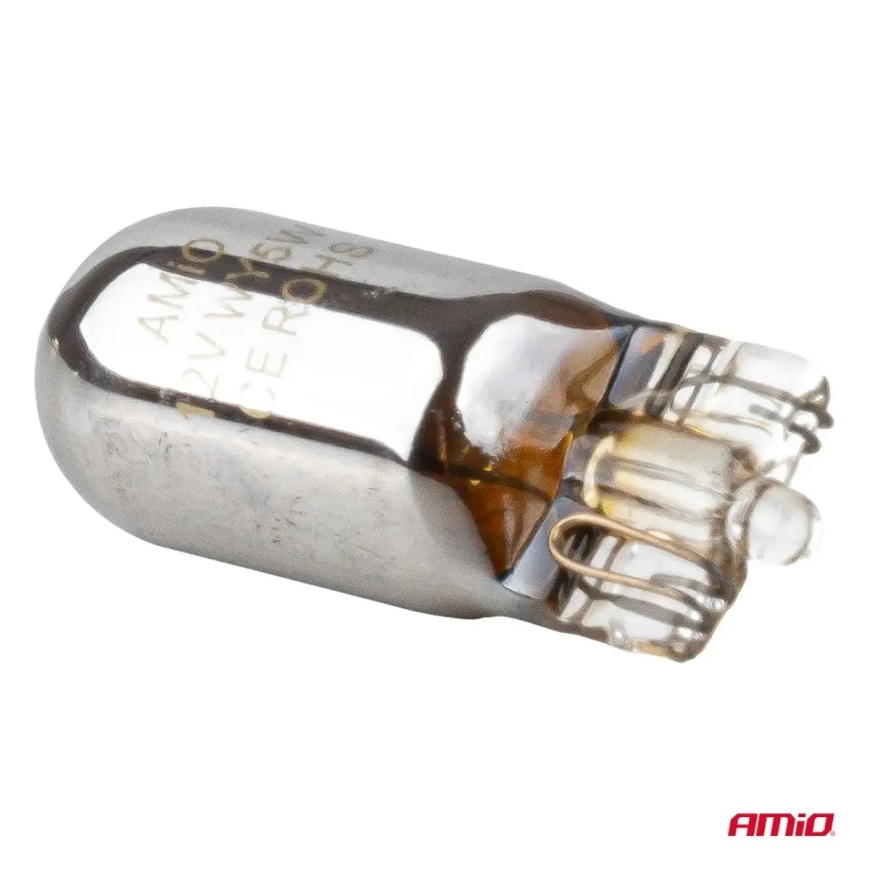 Halogēnspuldzes WY5W 12V 5W LumiTec CHROME, 2 gab. AMIO-04628 – 5