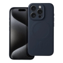 Silicone Mag Cover -puhelintasku MagSafe-tuesta iPhone 15 Pro:lle, sininen