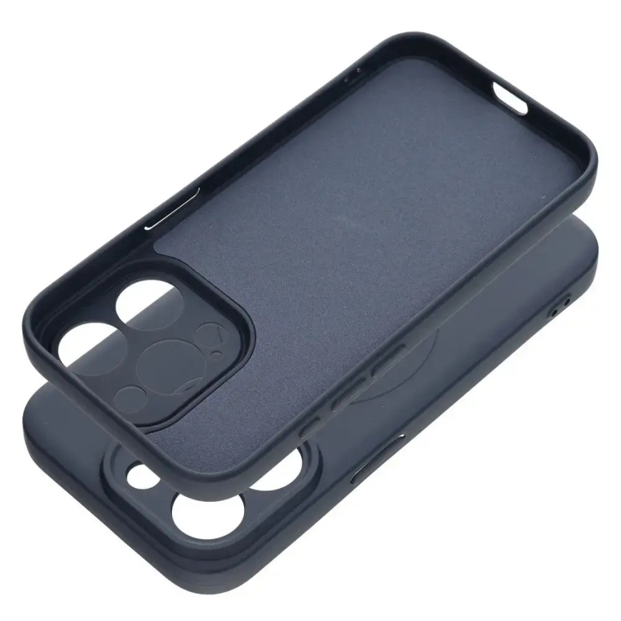 Silicone Mag Cover phone case with MagSafe support for iPhone 15 Pro blue – 3
